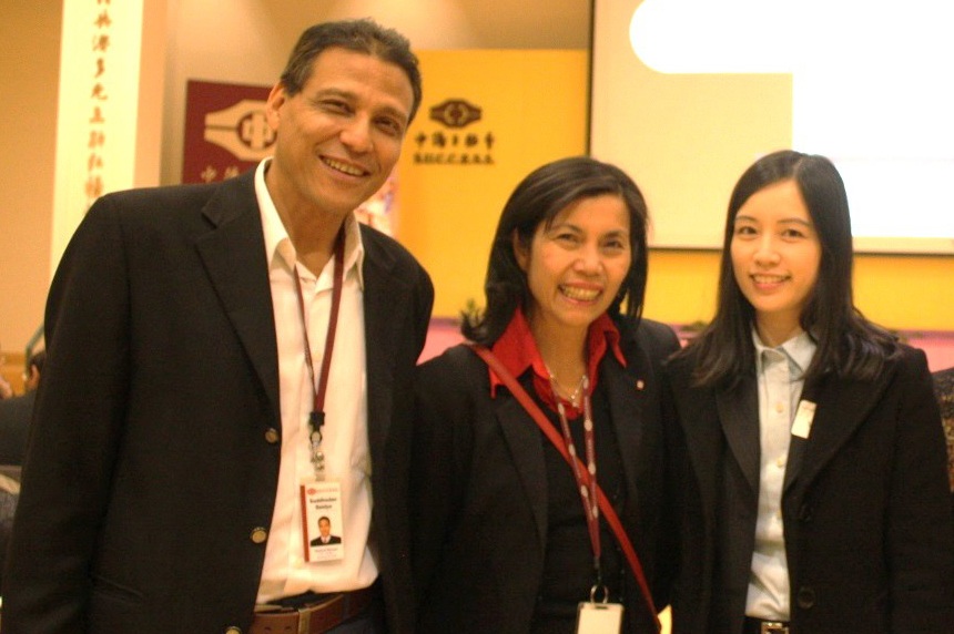 Suddhodan Baidya, Vancouver Regional Manager, Nghia Nguyen, Settlement Practitioner, Vivian Yuen, Champion of SUCCESS